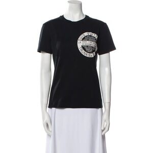 Louis Vuitton Black Fitted Short Sleeve Tee